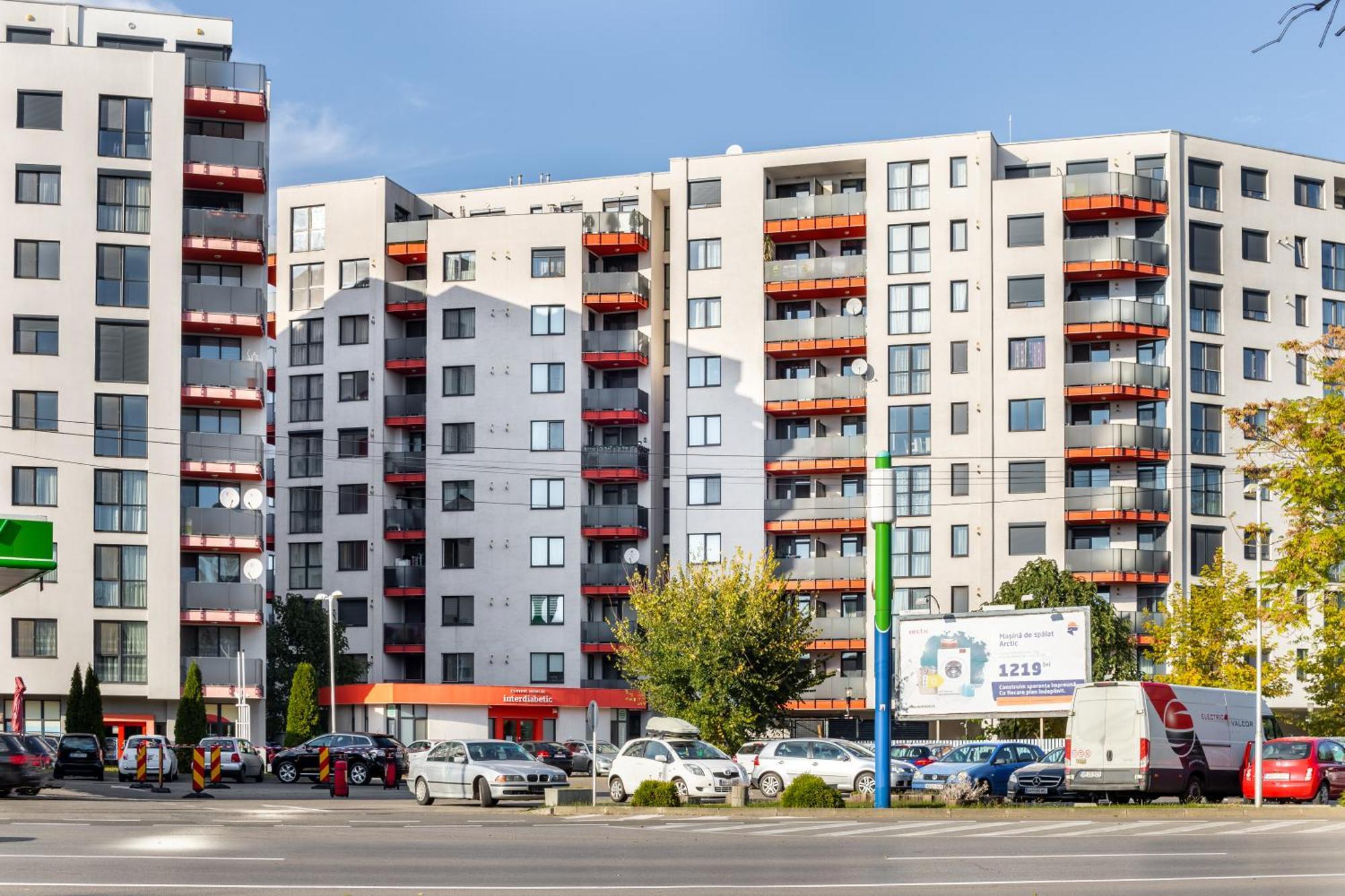 Ari Blue Apartment Ared In Kaufland Complex Arad Eksteriør bilde
